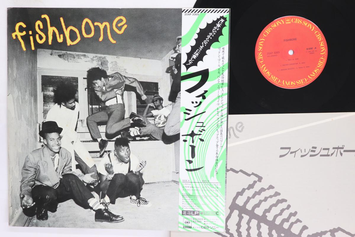 

12-дюймовая пластинка FISHBONE Fishbone 20AP3069 CBS SONY 1985 Япония Obi Рок Б/у
