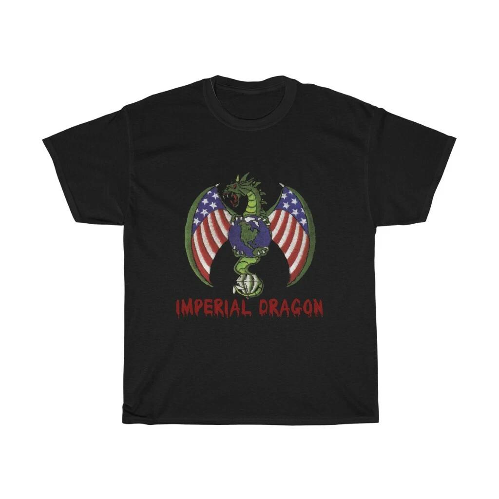 

Imperial Dragon, Black Unisex Heavy Cotton T-shirt 4XL