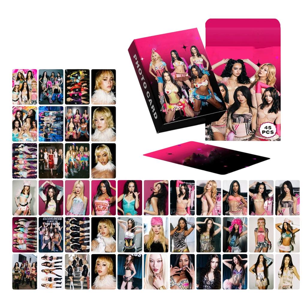 45 Photo Cards for Music Fans Collectible Trading Cards for Events Memorabilia