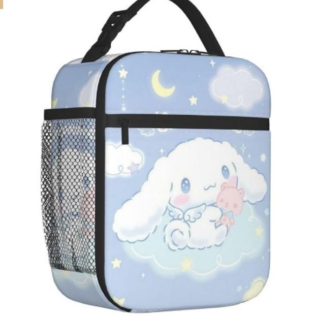 Cartoon Animation Lunch Bag Children'S Fully Printed 3D Digital Thermal Insulation Bag Portable Outdoor Picnic Bag