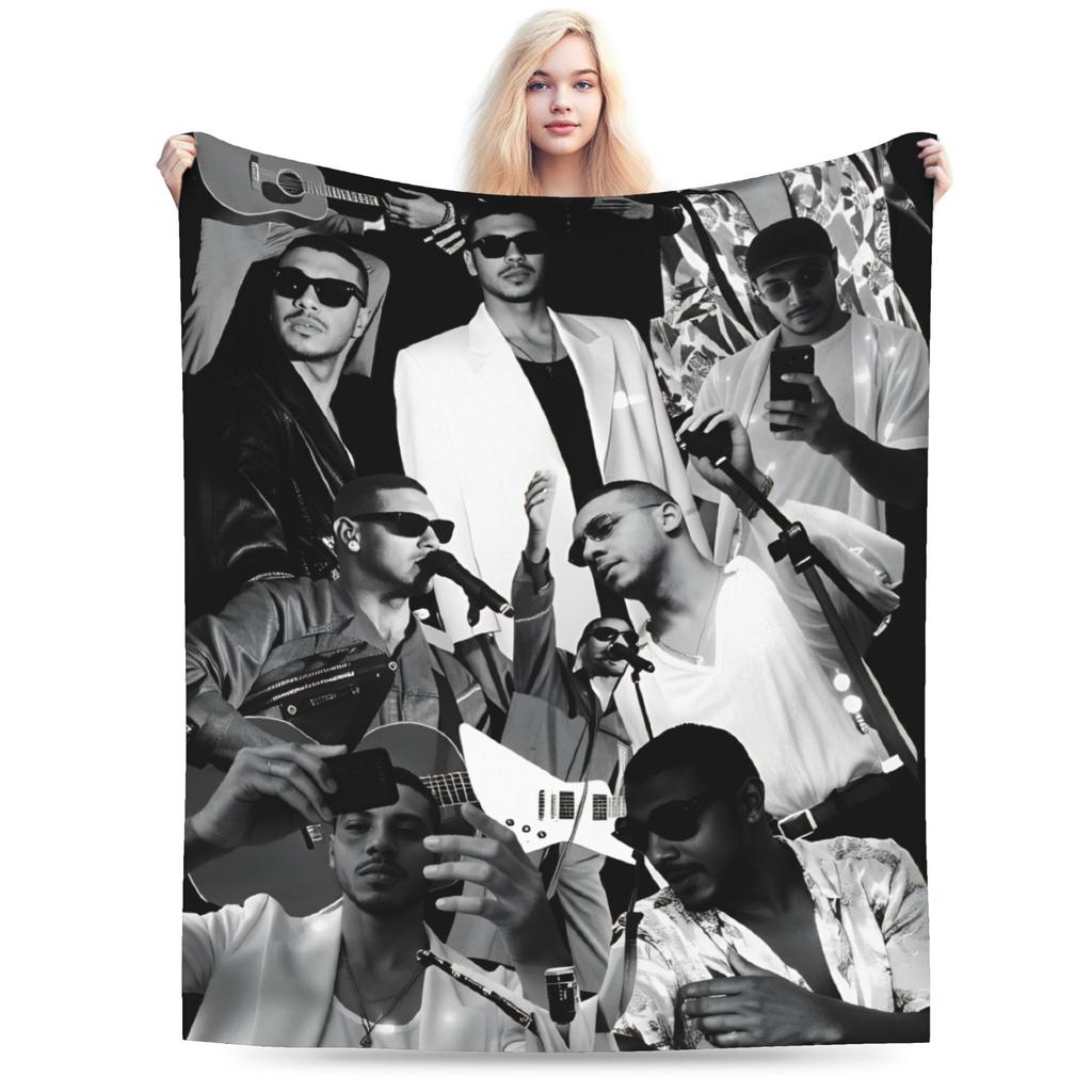 Manuel Medrano Blanket  Warm Soft Pattern Plush Throw Blanket For Girls Boys Living Room Flannel Bedspread Bed Cover