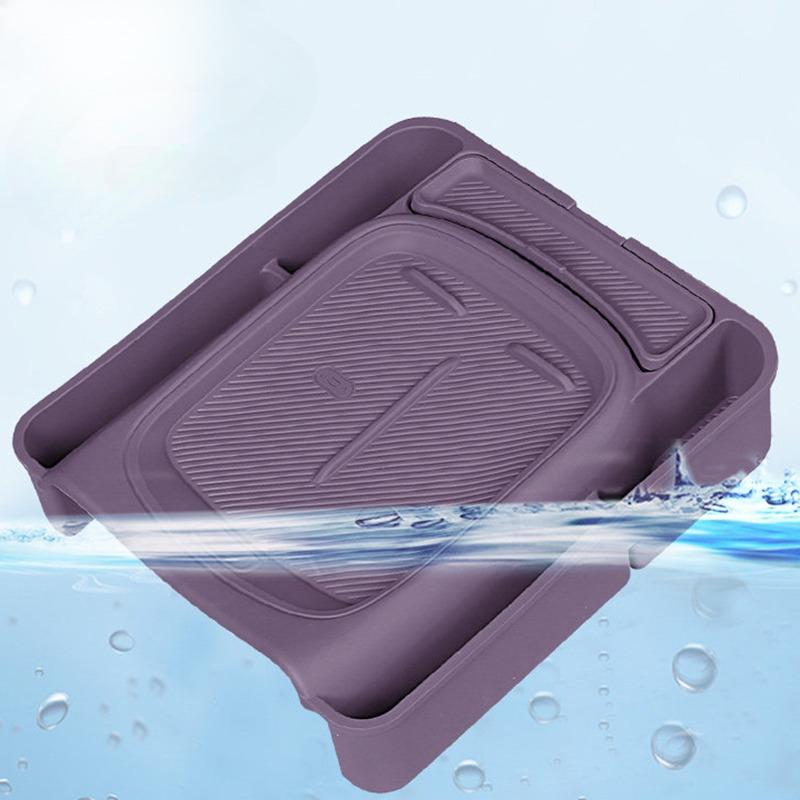 For Leapmotor B10 B01 Lafa 5 Car Central Control Wireless Charging Case Silicone Anti-Slip Pad Protective Interior Accessories
