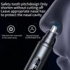 LED Digital Display Intelligent Nose Hair Clipper Ear Face Clean Trimmer  Household