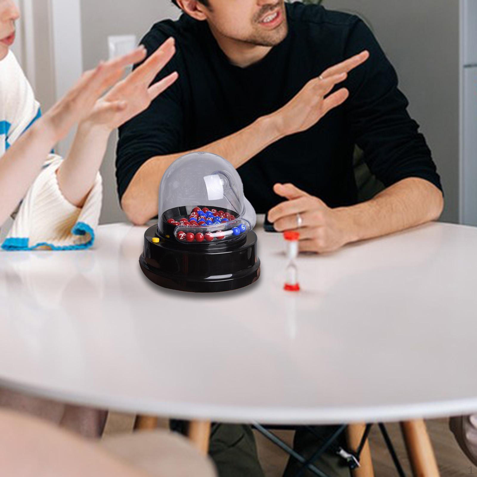 

2 Pieces Electric Lottery Machines Raffle Balls Fortunate Number Picker for