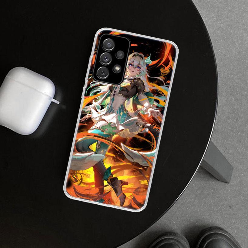 Honkai Star Rail Firefly Phone Case Cover for Samsung Galaxy A12 A22 A32 A52 A72 A02S A51 A50S A31 A20S A10S Note 20 Ultra 10 Pl