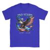 Streetwear TShirt Summer Patriotic Eagle and Flag 250 Years 17762026 Hip Hop T Shirts Aesthetic Cheap Print Short Sleeve Tops