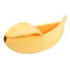 Banana Shaped Cat Bed Funny Soft Cozy Cat Cave Bed Warm Pet Bed for Dogs Kittens Puppy XL