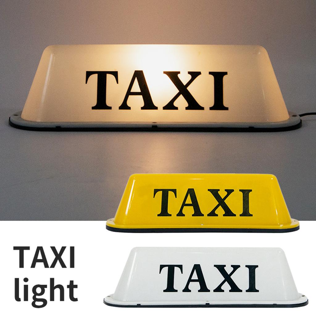Illuminated Waterproof Cab Roof Replacement Topper Sign Lamp Vehicle Magnetic Super Bright Taxi Top Light Dome Universal