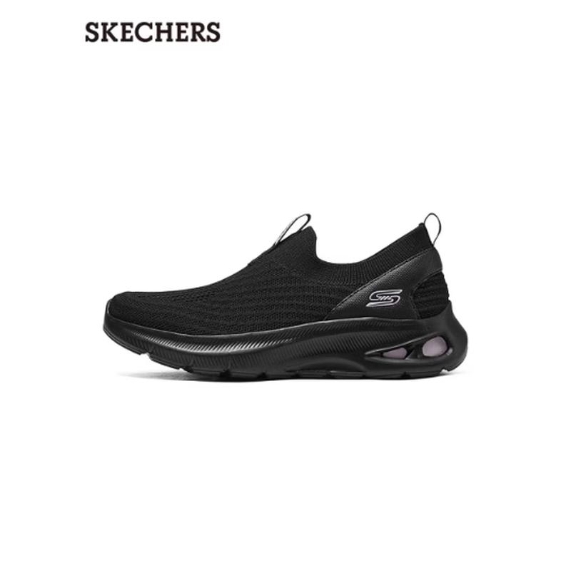Skechers Women s Black Athletic Casual Shoes 117440-BBK S