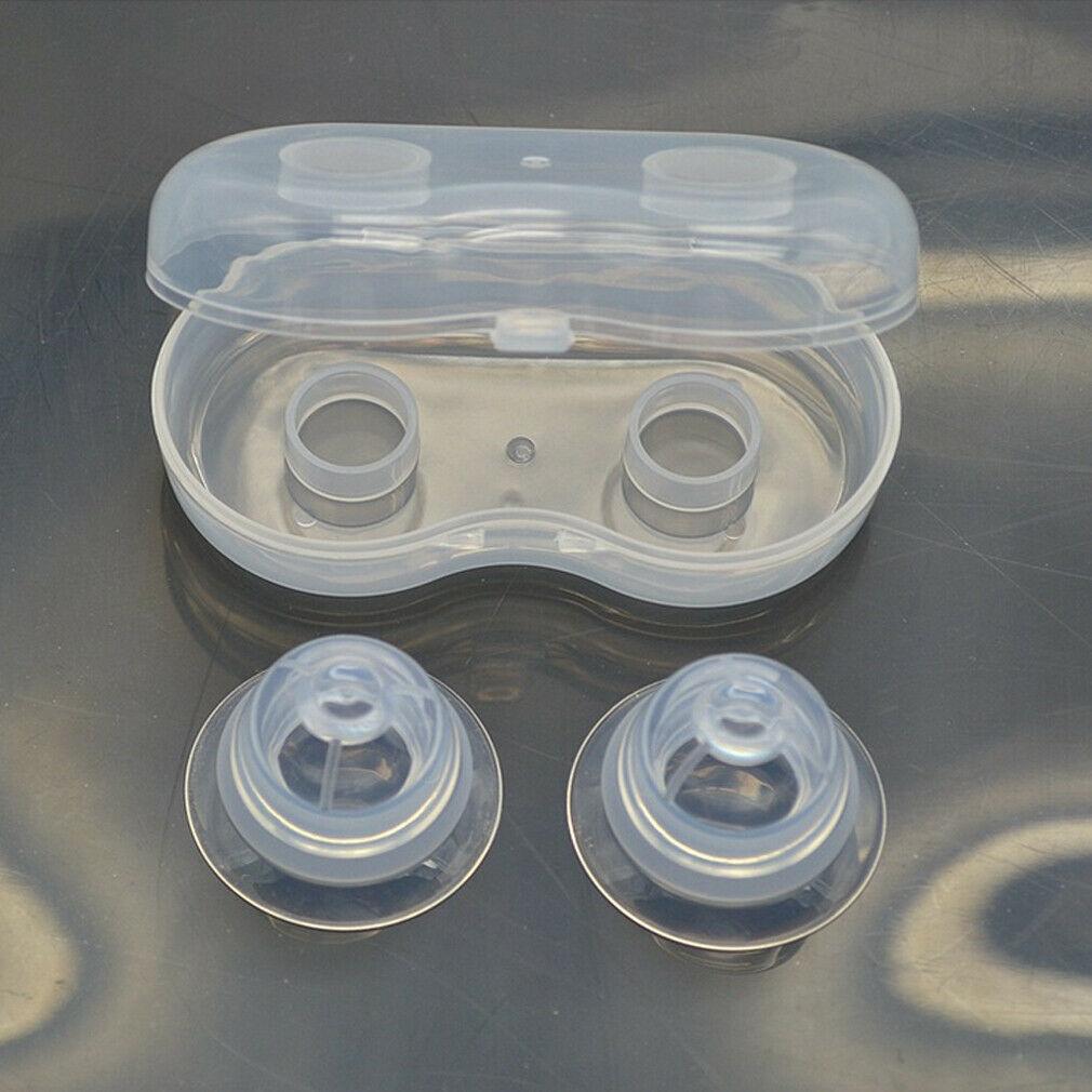 2 STK Silikon brystvorte korreksjon niplett Welnove brystvorte skjold suger Corrector Flat