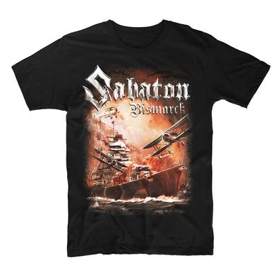 חולצת טי Sabaton Bismarck חולצת טי לגברים נשים יוניסקס