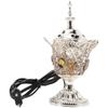 Centerpiece Incense Burner Decorations Electric Censer for Table Decors Metal Desk Burners Vintage