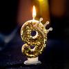 Creative Crown Birthday Number Candles - Adult & Kids Cake Decoration Topper