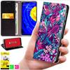 Etui Typu Portfel Do Honor Magic7 Lite - Pokrowiec Bluemoon Nadruk + Szkło 9H