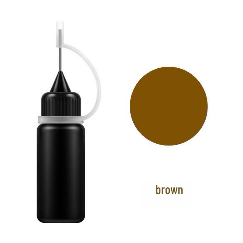 

Ручка с пастой для тату хной ручной работы - Молочный цветной сок, водостойкий пигмент коричневый