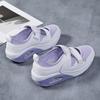 Summer Women's Breathable Air Cushion Shoes Thick-soled Women's Casual Velcro Shoes Walking Shoes Sports Shoes