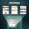 DY523 digital manifold A/C refrigerant fluoride meter vacuum pressure gauge automobile refrigerant repair vacuum meter