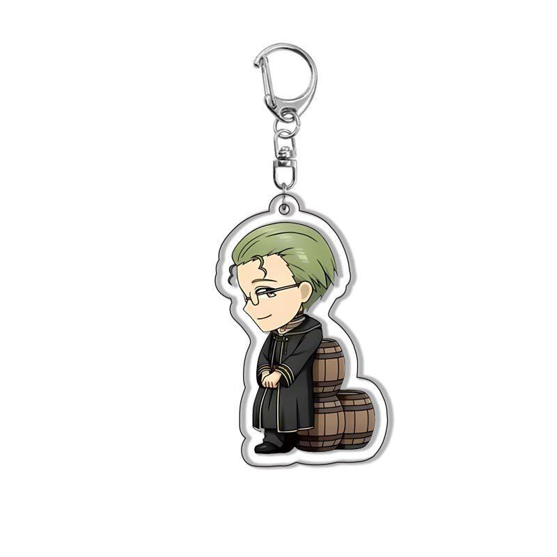 Frieren Beyond Journeys End Anime Acrylic Keychain Pendant Jewelry Related Products Key Chain Friends Gift Bag Charms Souvenir