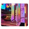 Adjustable GPU Holder Video Card Riser RGB Black Aluminum Alloy