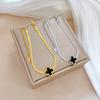 Dongmen Personalized Lucky Grass Snake Chain Round Bead Furnace Gold Bracelet Female Retro Girlfriend