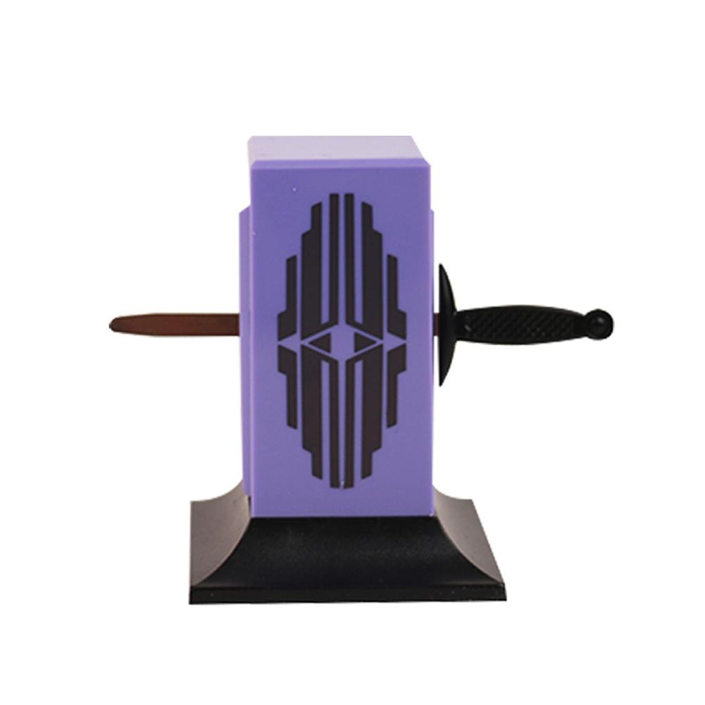 Sword Through Ring Sealed by a Box Close Up Magic Trick Stage Show Penetration Magic Props Gimmick Accessories Joke Props