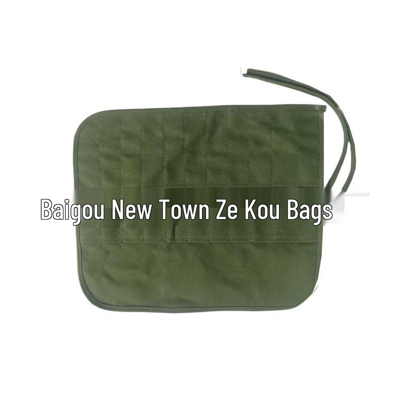 22-Hole Canvas Brush & Pencil Roll for Gouache and Watercolor