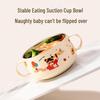 ZISIZ Cartoon 316 Stainless Steel Double-Layer Anti-Scald Bowl