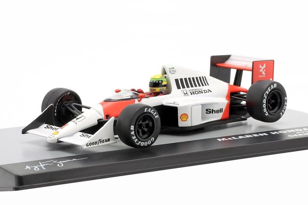 Altaia 1/43 McLaren Honda F1 MP4/5 1989 Großer Preis von Deutschland Ayrton Senna AYRTON SENA ALTAYA Diecast Miniaturauto
