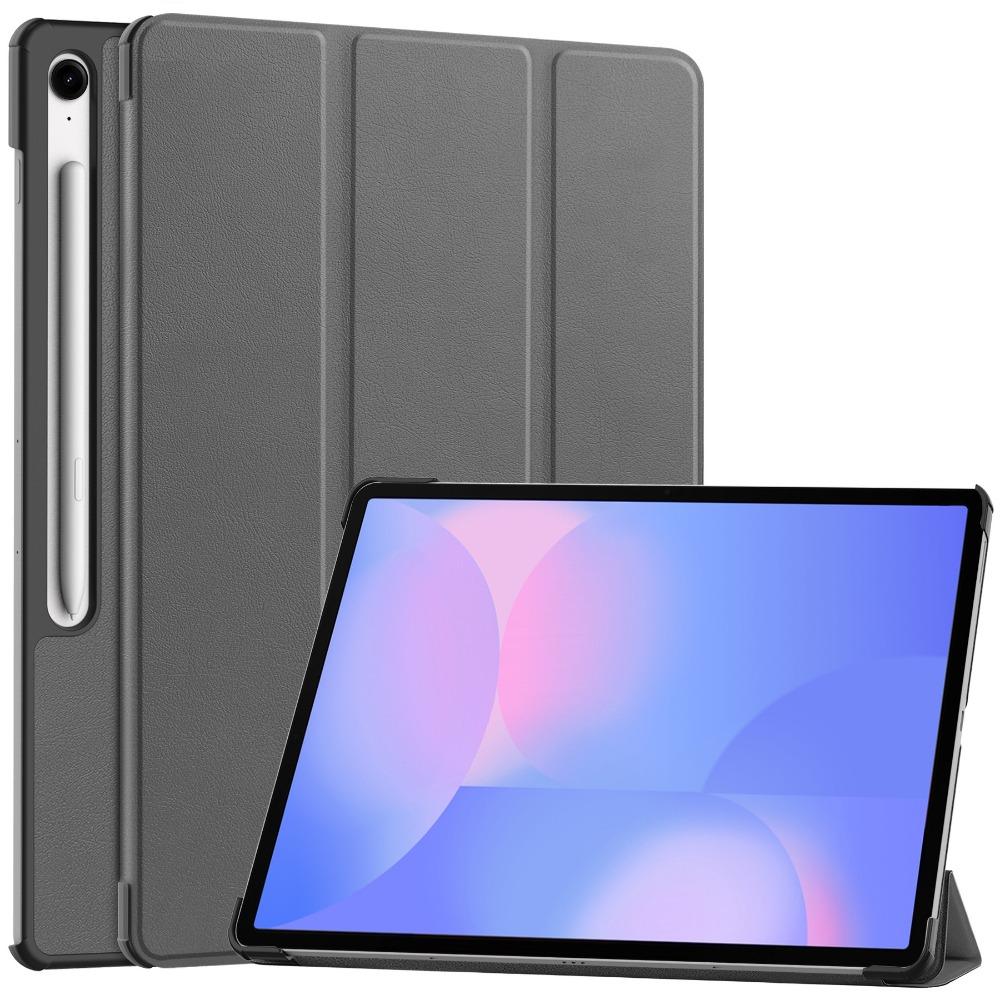 Premium für Samsung Tab S10FE Plus 13.1 Hülle SM-X620 3-fach Ständerabdeckung Ultraslim Schutz
