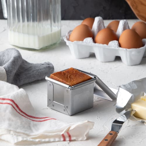 Endo Shoji Bread Mold, Commercial Use, New Type, with Lid, 5cm, Ulster, Made in Japan, WSY1801