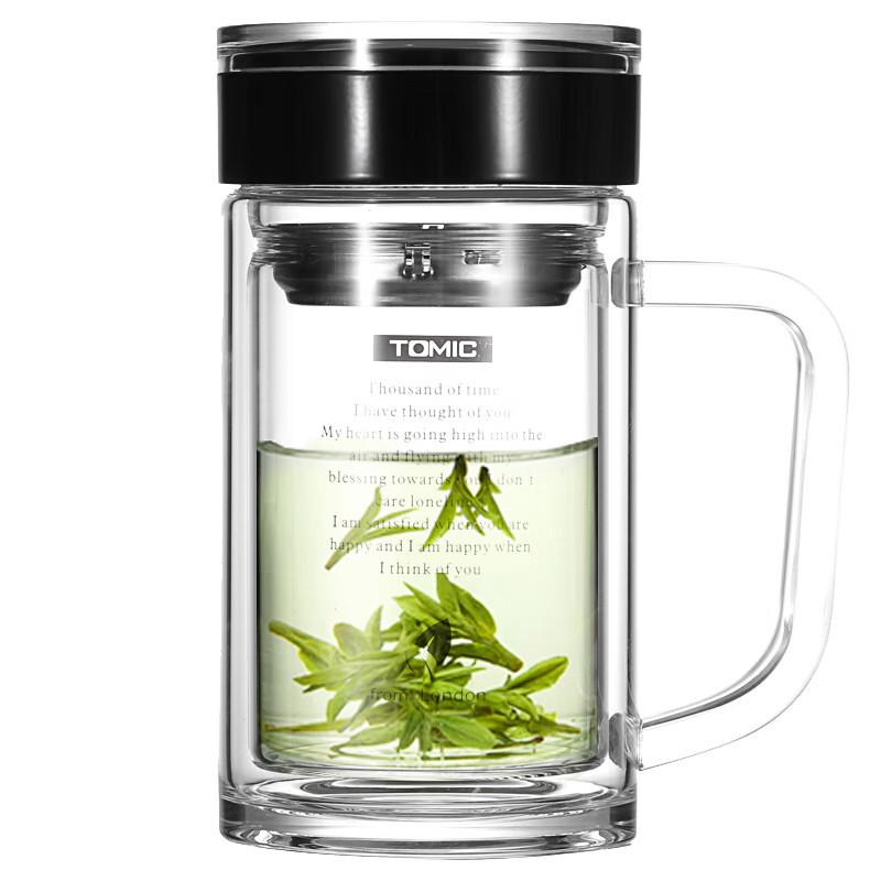 TOMIC Double-layer Glass Cup