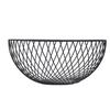 Fruit Bowl Iron European Style Simple Antiskid Design Carry Easily Household Fruit Basket for Snack