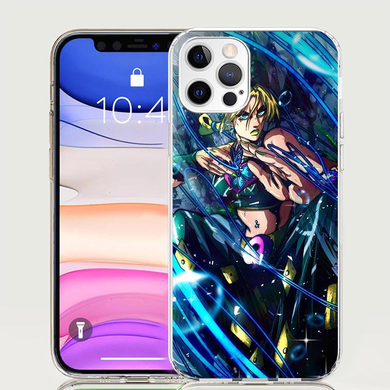

JoJo s Bizarre Adventure Cool Phone Case for Apple iPhone 17 Air 16 15 Plus 14 + 13 Mini 12 11 Pro Max 7 8 SE 16Max Soft Shell C iPhone 15 Pro Max