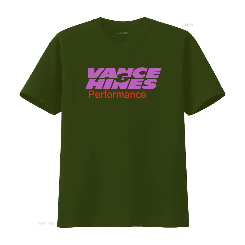 Vance Hines Perforunisexce Logo T Shirt Funny Size S To 5xl Vintage Washed Breathable Homme Casual Soft Top For Everyday Wear
