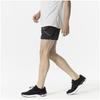 Mizuno Running Wear Dry Stretch Reflective Black Pants, Sweat-Absorbent, Quick-Drying, Stretch, Print, J2MBB005, Men's,