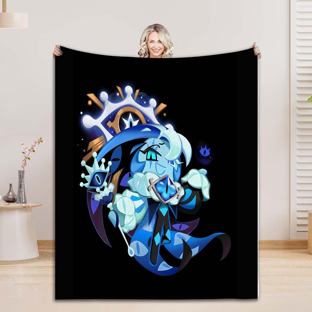 Game C-Cookie R-Run Kingdom Printed blanket Flannel Warm blankets  comfortable blanket bed linings cubre cama Birthday Gift