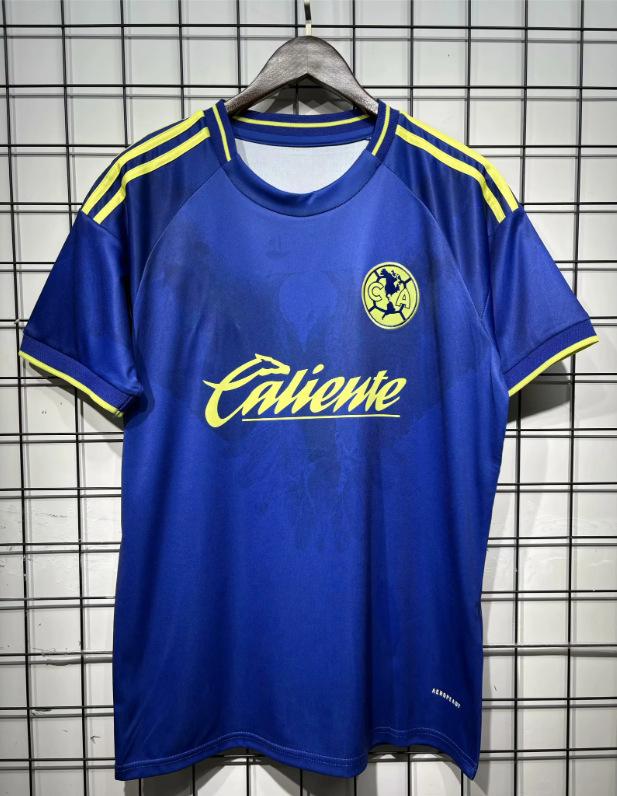 2526 Thai Football Fan Jersey Santos Marseille America Mallorca Short-sleeved Quick-drying T-shirt New La Liga