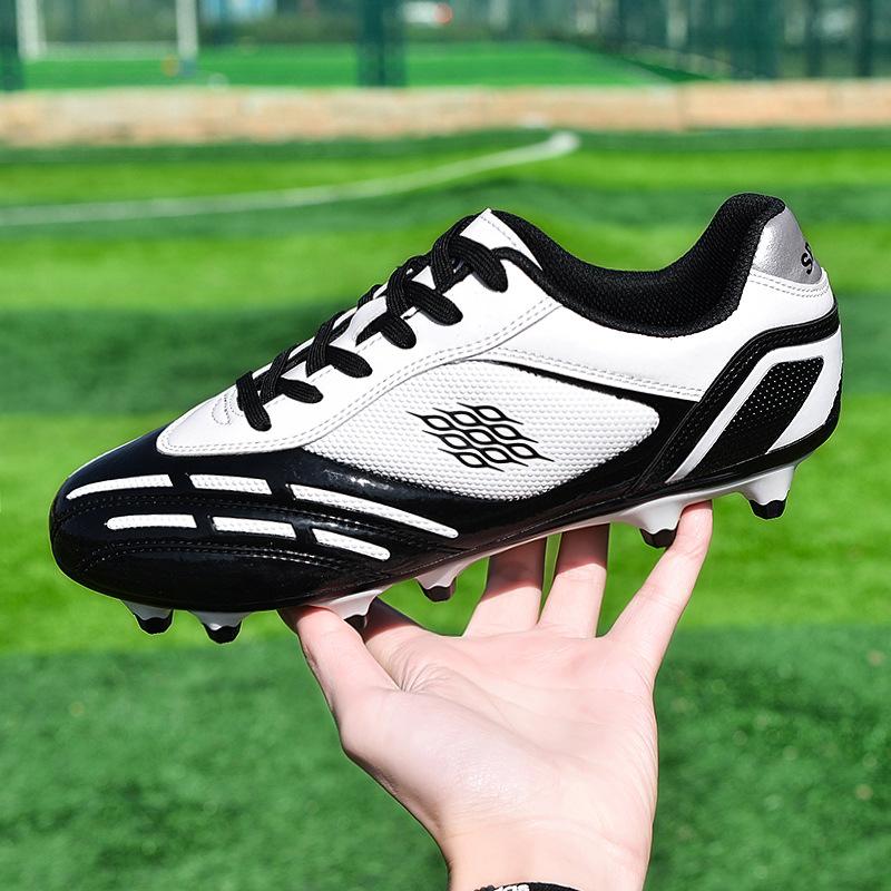 Low-top Football Shoes Teen Students Spike Broken Artificial Grass Training Men's and Women's Shoes Football Shoes Breathable