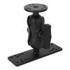 Fish Finder Mount 8.7cm Short Arm Aluminum Alloy Universal 1.5 Inch Ball Mount Fish Finder Bracket