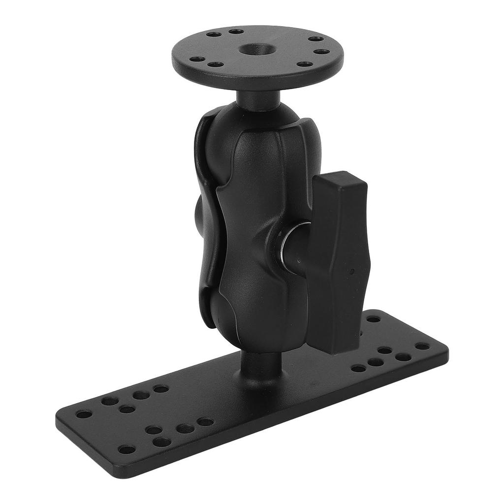 Fish Finder Mount 8.7cm Short Arm Aluminum Alloy Universal 1.5 Inch Ball Mount Fish Finder Bracket