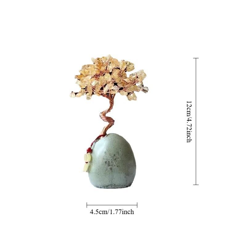 

Хрустальное Дерево Жизни Деревья с целебными кристаллами для домашнего декора Деревья бонсай фэн-шуй из камня ручной работы Денежные деревья для женщин Подарки на день рождения