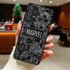 Pouzdro pro Samsung Galaxy A54 A35 A53 A52S A72 A17 A52 A73 A33 A16 A15 A14 A23 A34 A36 A56 A55 Kryt na telefon Logo hrdiny Marvel