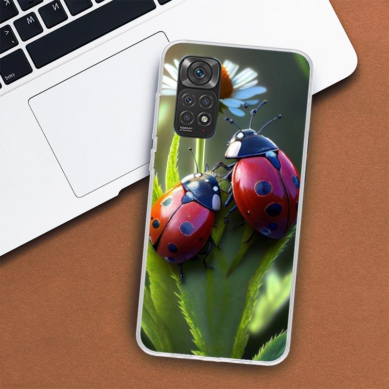 Pouzdro na telefon Xiaomi Redmi Note 13 12 12S 11 11S 10 10S 9 9S 11T 11E Pro Plus 8 8T 7 + Coque Cover