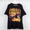 Vtg HELLYEAH Band Stampede Tour Baumwolle Schwarz Vollgröße Herren Damen BL1600 Unisex T-Shirt