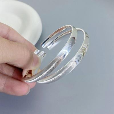Pulsera Versátil Explosiva Ojo de Gato para Mujer Niñas Sentido Avanzado Ajustable Apertura Brazalete Joyería de Fiesta Regalos