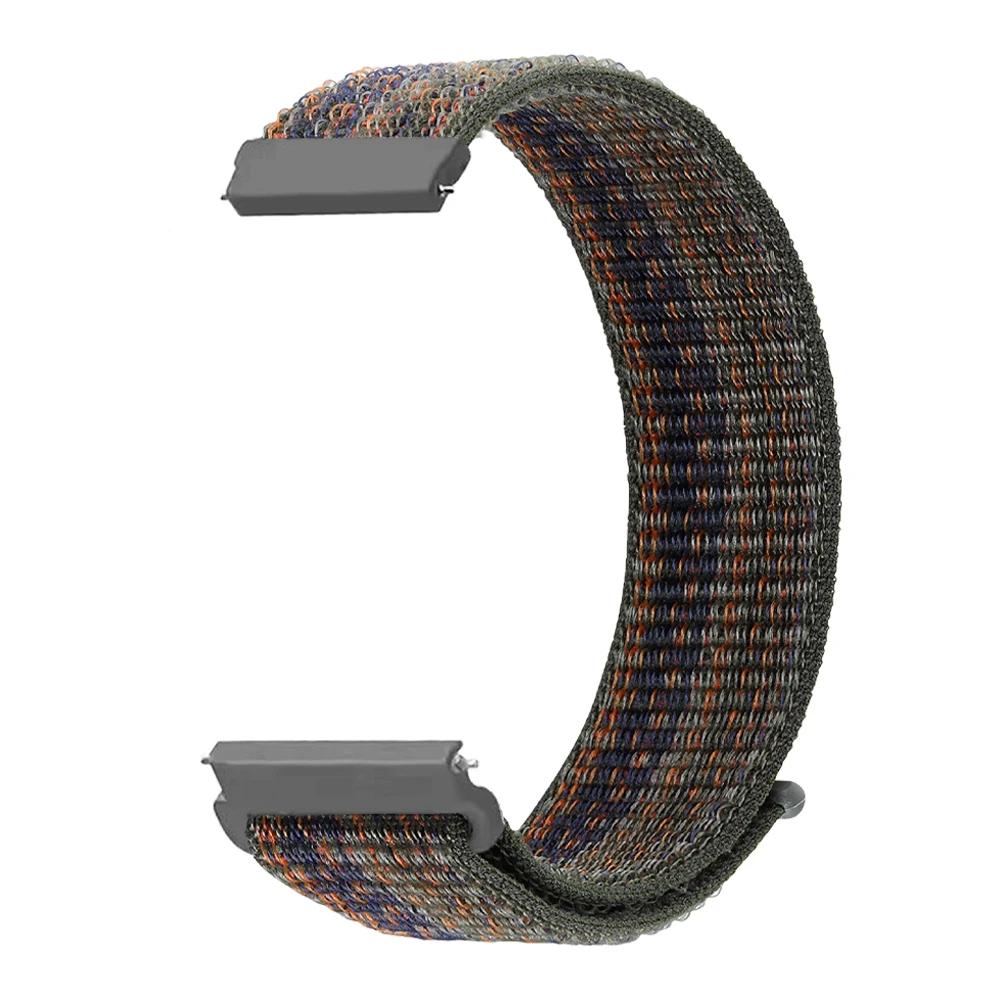 Braided 22mm 20mm Nylon Watch Band for Samsung Galaxy Watch FE 7 6 5 4/6 4 Classic/Gear S3 Loop Strap Bracelet Replace Wristband