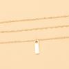 Multilayer European Light Luxury Diamond Inlaid Alloy Pendant Necklace For Women