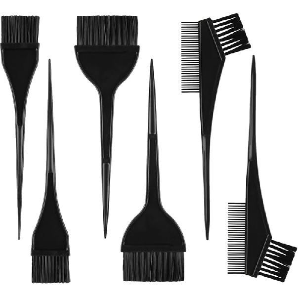 12 Pcs Hair Dye Brush Applicator Kit, Small Flat Head Hair Color Brushes for Women Men, Hair Coloring Brush SetHair Dye Applicator Brushes, Tint Hair Dye Brush Applicator