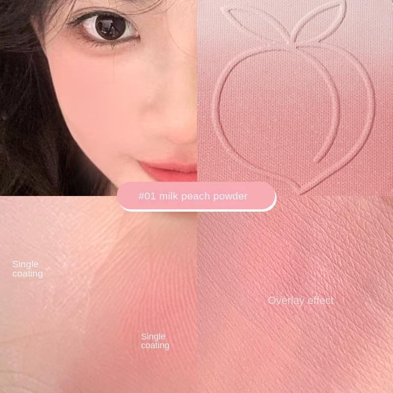 Gradient Blush Matte Pseudo Vegan Cute Genki Girl Nude Makeup Rouge Delicate