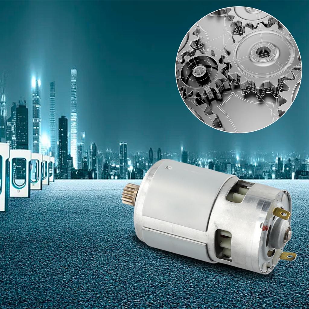 Brand New High Quality DC Motor 11 Tooth For Reciprocating Saw Metal Reciprocating Saw Motor Sliver 1 Pc 5000-10000r/min